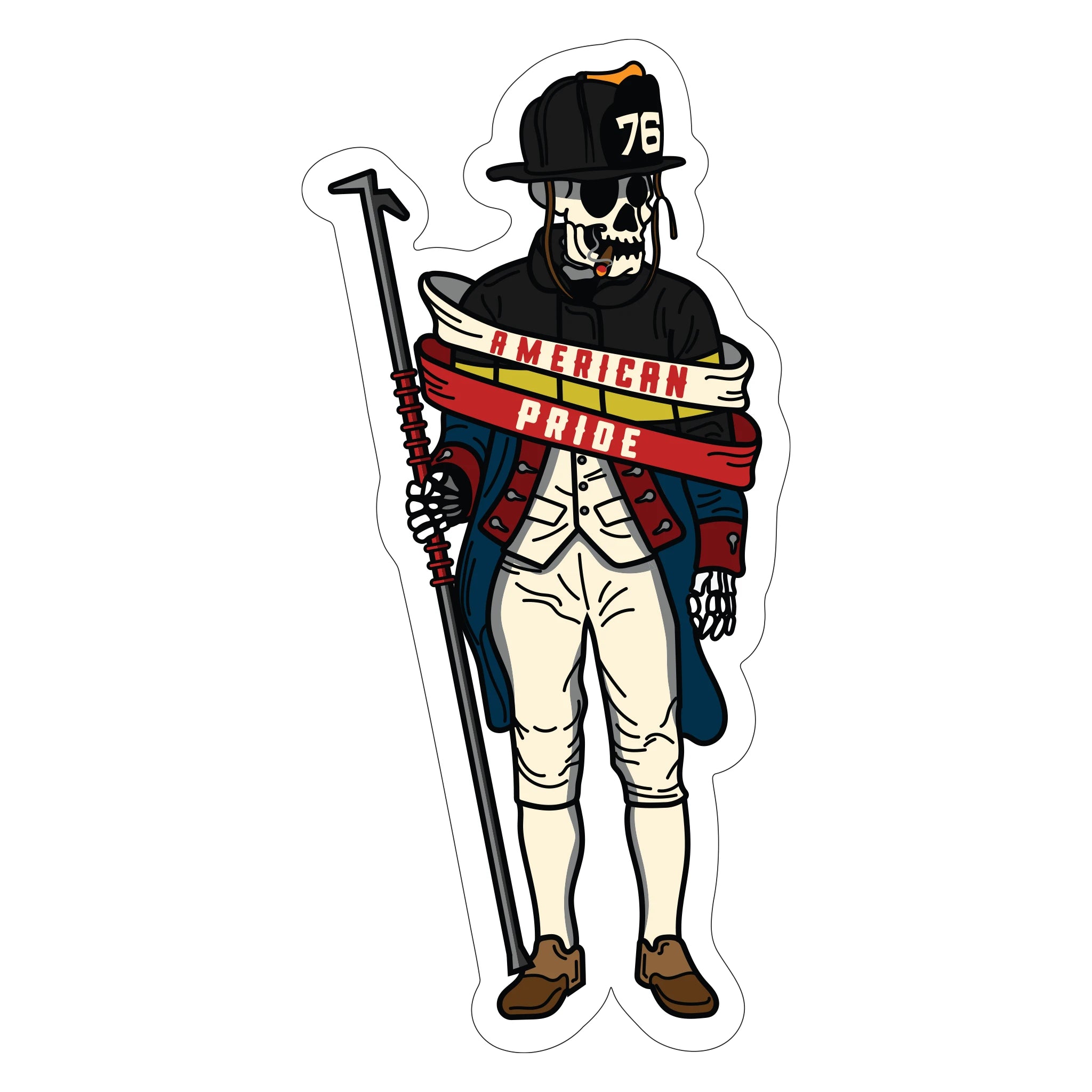 American Pride Sticker
